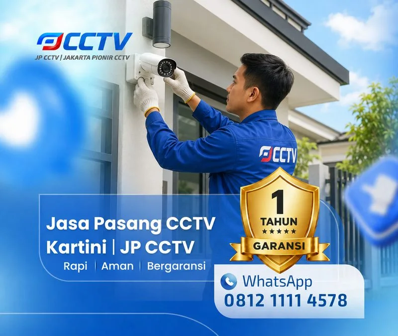 teknisi CCTV oleh tim JP CCTV di Kartini