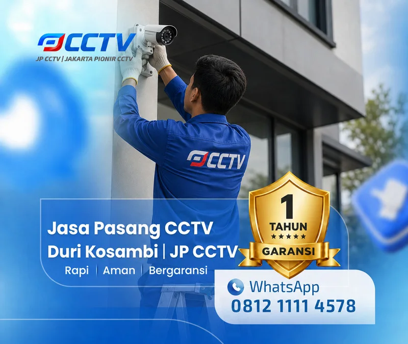 Hasil kamera CCTV Hikvision oleh JP CCTV di Duri Kosambi