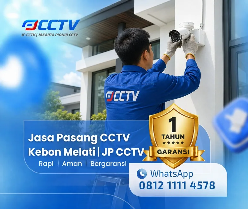 teknisi CCTV oleh tim JP CCTV di Kebon Melati