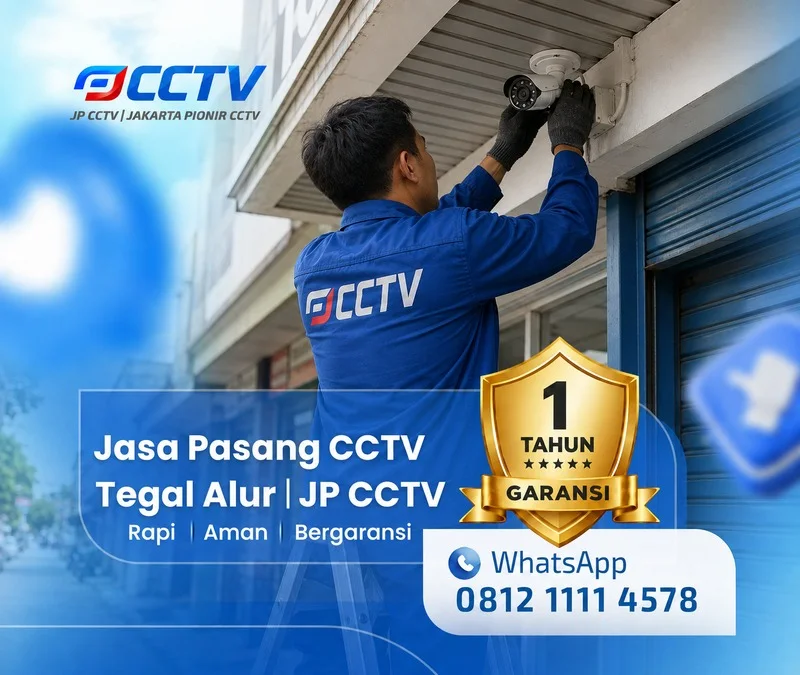 Dokumentasi teknisi CCTV JP CCTV di Tegal Alur