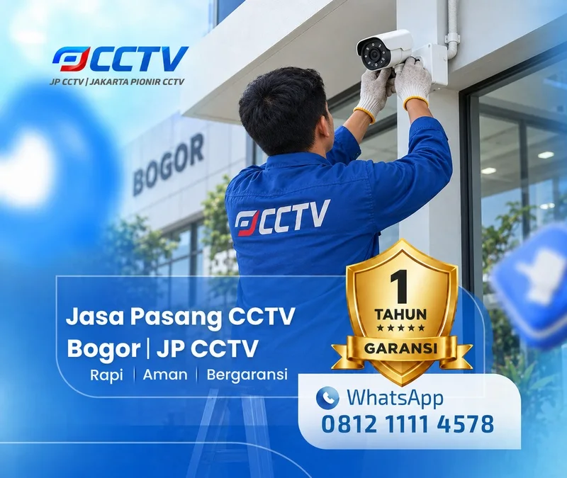 Solusi teknisi CCTV dari JP CCTV di Bogor