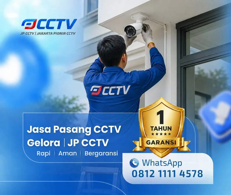 teknisi CCTV oleh tim JP CCTV di Gelora