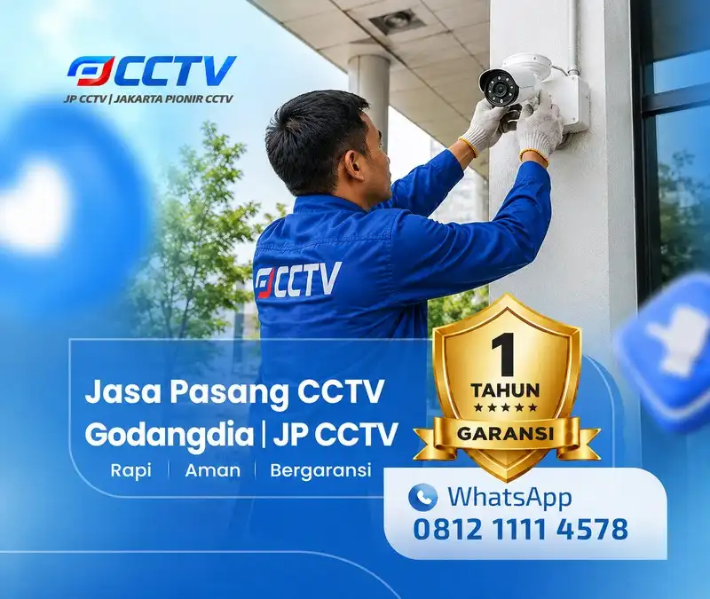 Solusi teknisi CCTV dari JP CCTV di Gondangdia