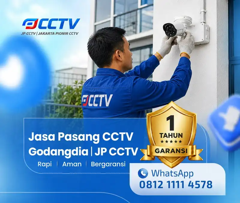 Dokumentasi lapangan teknisi CCTV JP CCTV di Gondangdia