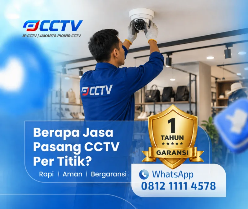 Hasil pemasangan CCTV oleh JP CCTV di Per Titik ?