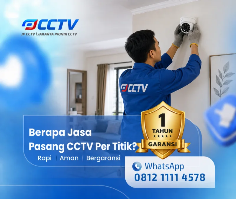 Proses pemasangan CCTV bersama teknisi JP CCTV di Per Titik ?