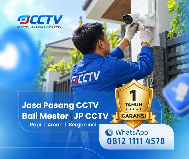 Hasil teknisi CCTV oleh JP CCTV di Bali Mester