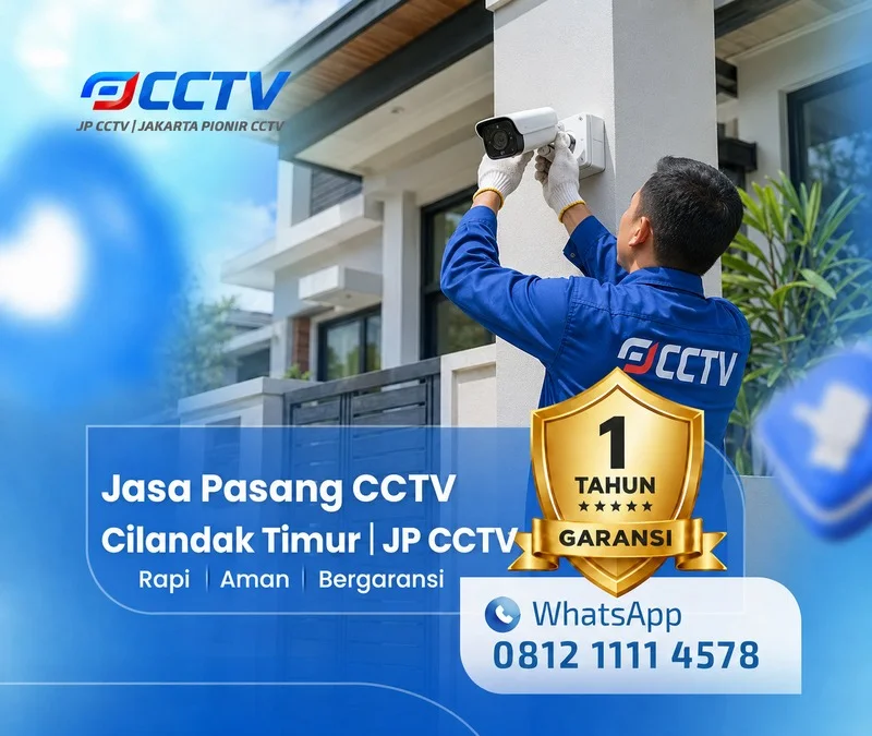 Dokumentasi lapangan teknisi CCTV JP CCTV di Cilandak Timur