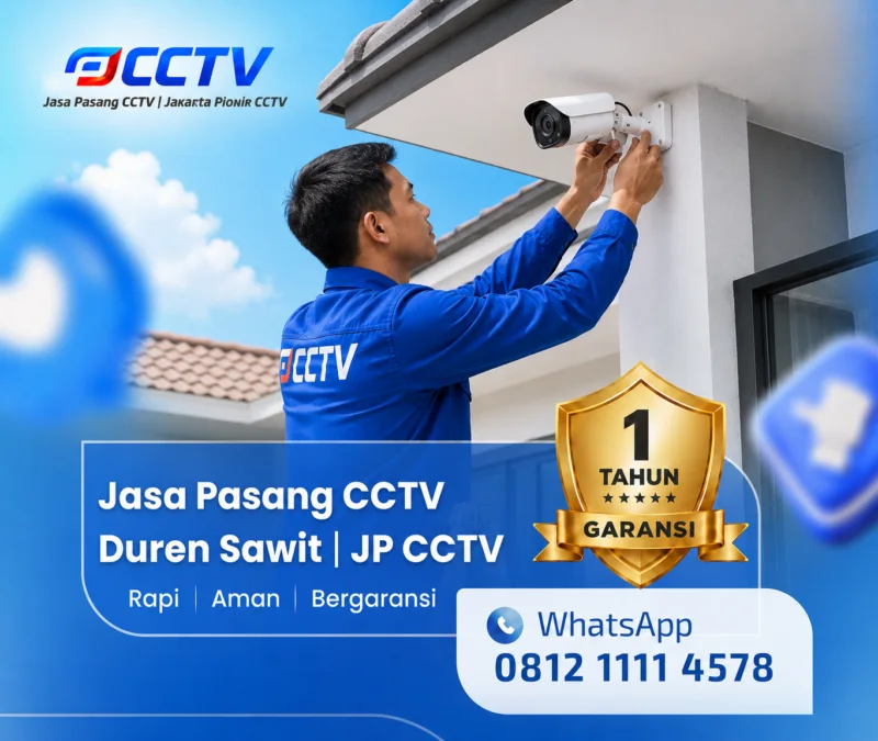 Dokumentasi pemasangan CCTV JP CCTV di Duren Sawit