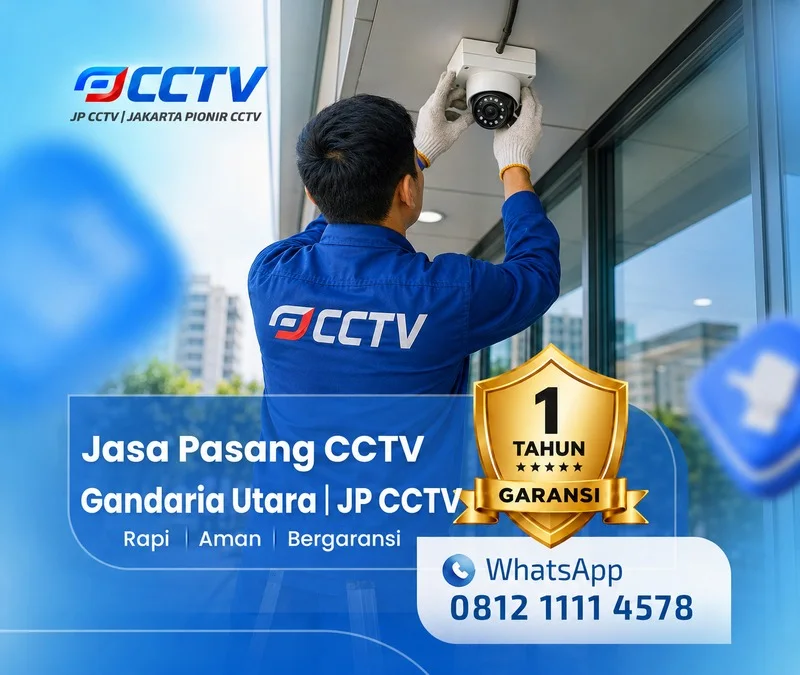Solusi teknisi CCTV dari JP CCTV di Gandaria Utara