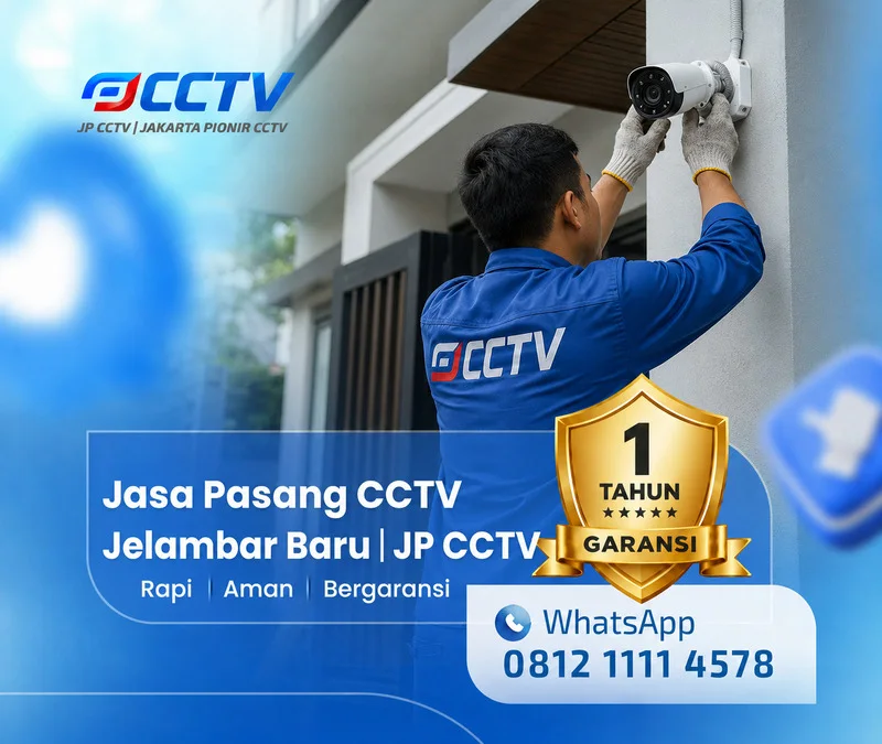 Dokumentasi teknisi CCTV JP CCTV di Jelambar Baru