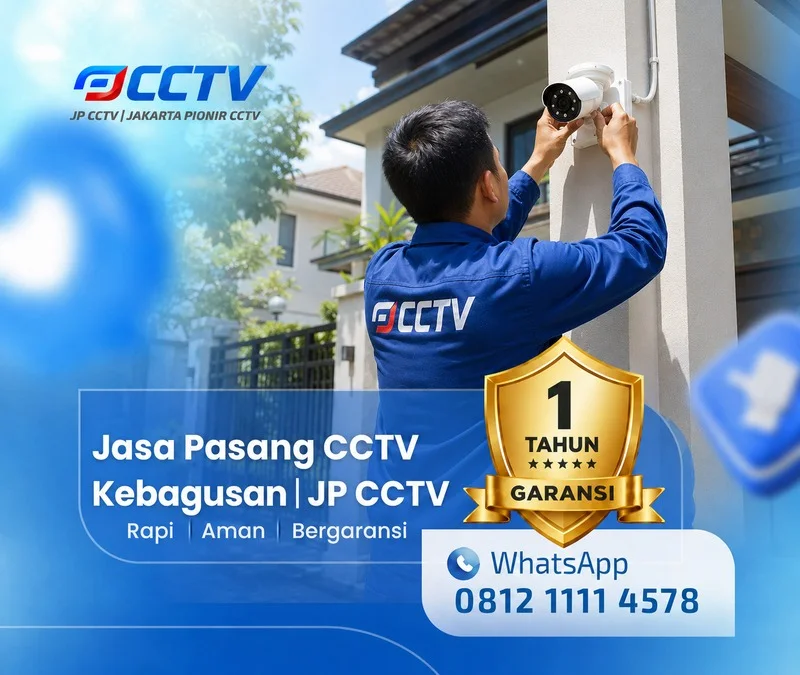 Pemasangan dan pengaturan teknisi CCTV JP CCTV di Kebagusan