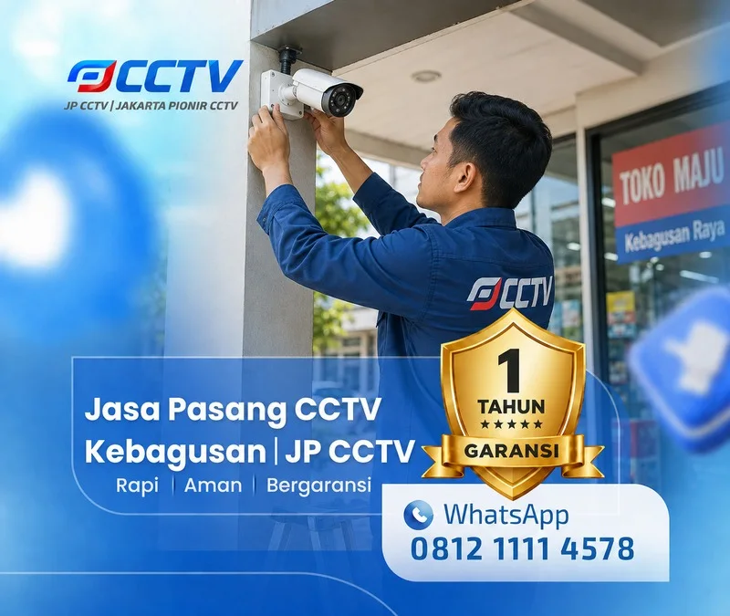 Dokumentasi lapangan teknisi CCTV JP CCTV di Kebagusan