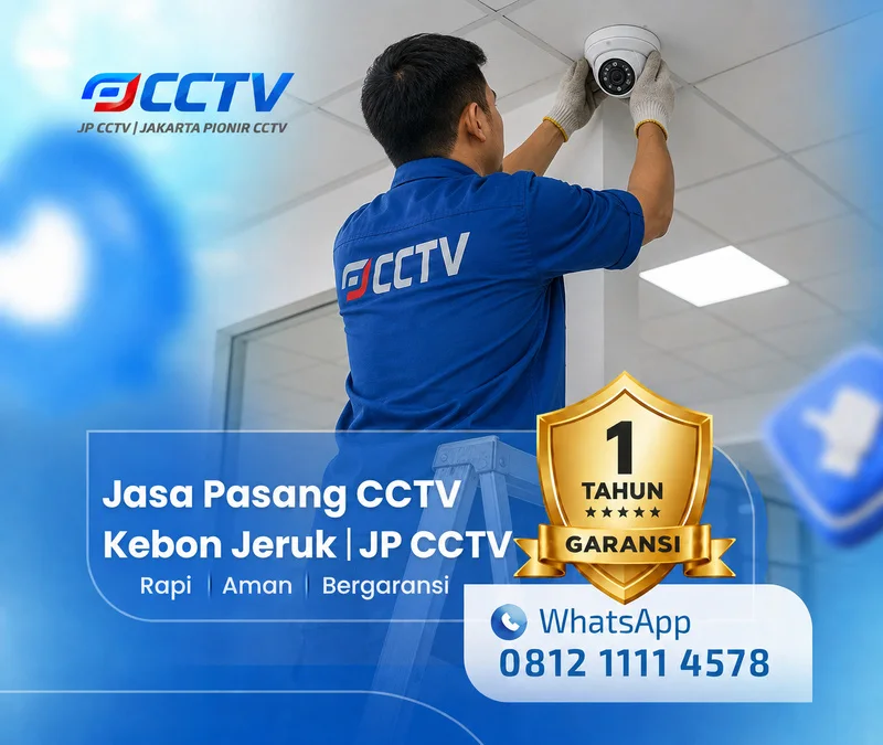 teknisi CCTV untuk kebutuhan keamanan di Kebon Jeruk