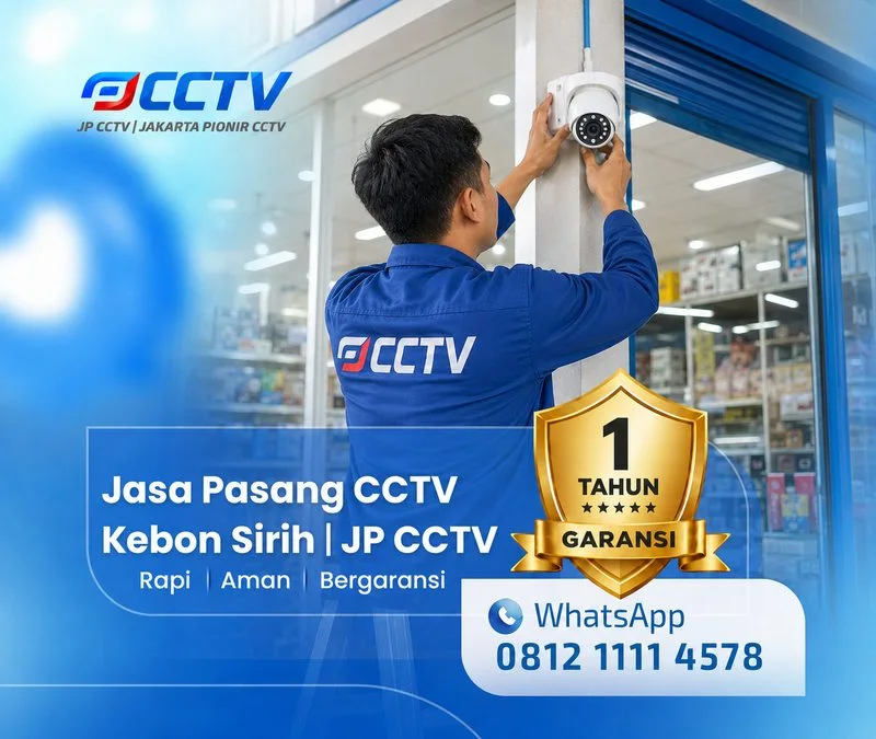 Pekerjaan teknisi CCTV JP CCTV di Kebon Sirih