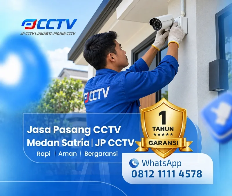 Solusi teknisi CCTV dari JP CCTV di Medan Satria