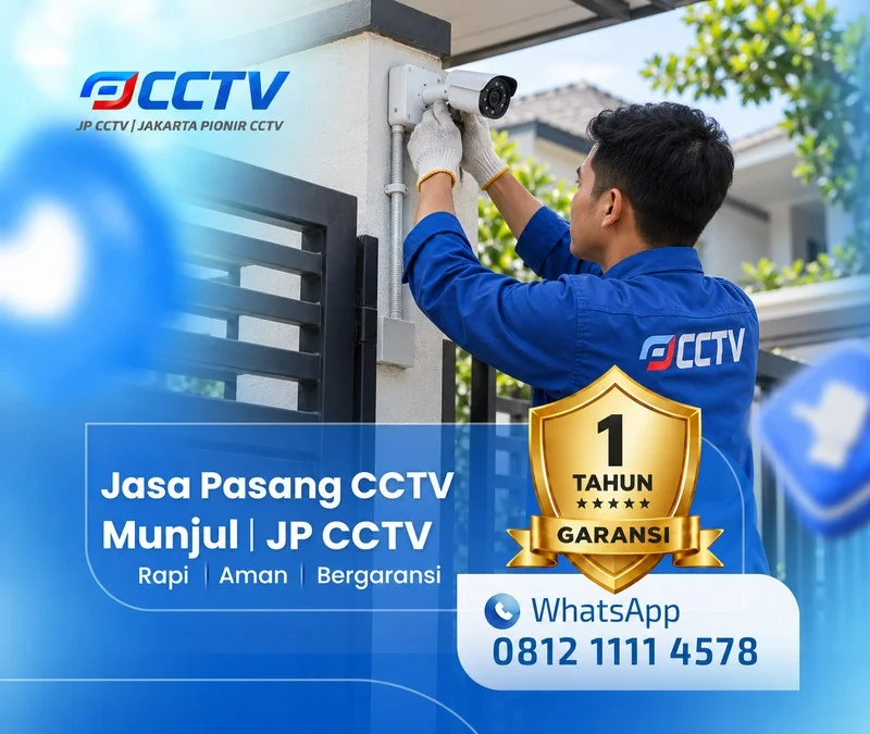 teknisi CCTV untuk kebutuhan keamanan di Munjul