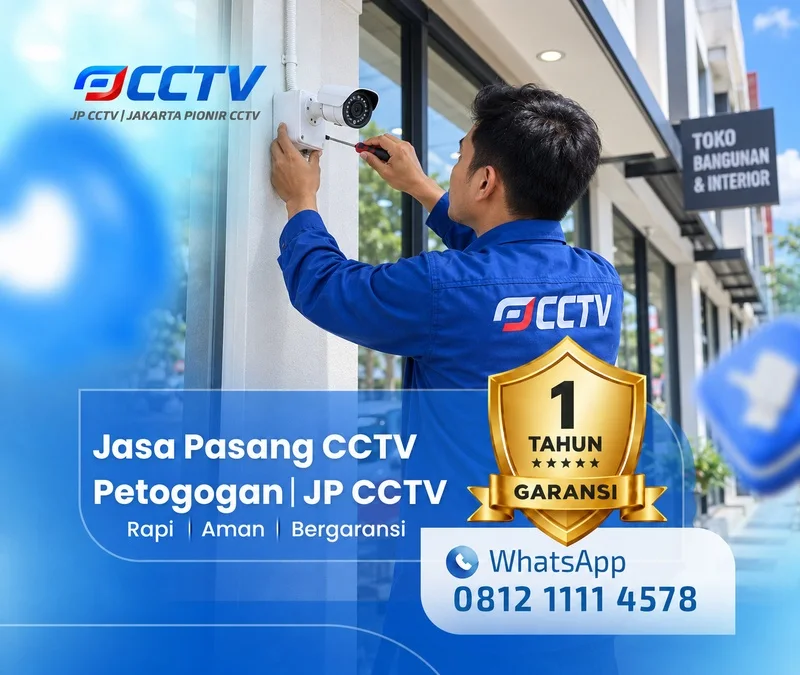 Hasil teknisi CCTV oleh JP CCTV di Petogogan