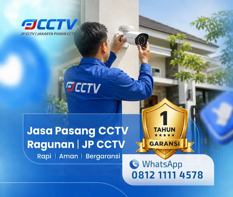 Dokumentasi teknisi CCTV JP CCTV di Ragunan