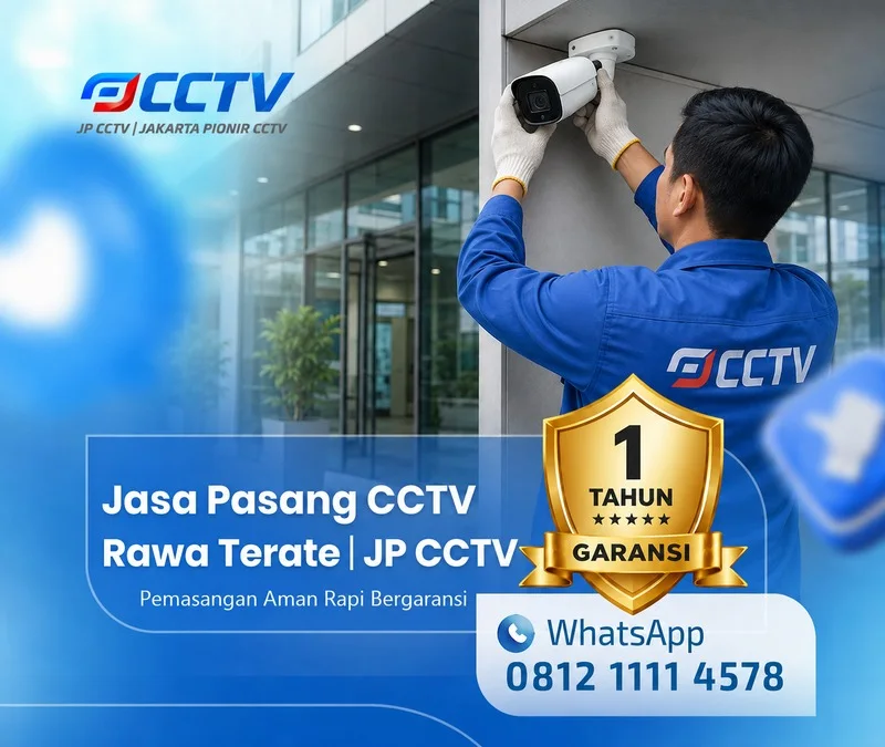 Pekerjaan pemasangan CCTV JP CCTV di Rawa Terate