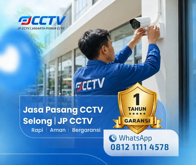 Pekerjaan teknisi CCTV JP CCTV di Selong Jakarta Selatan
