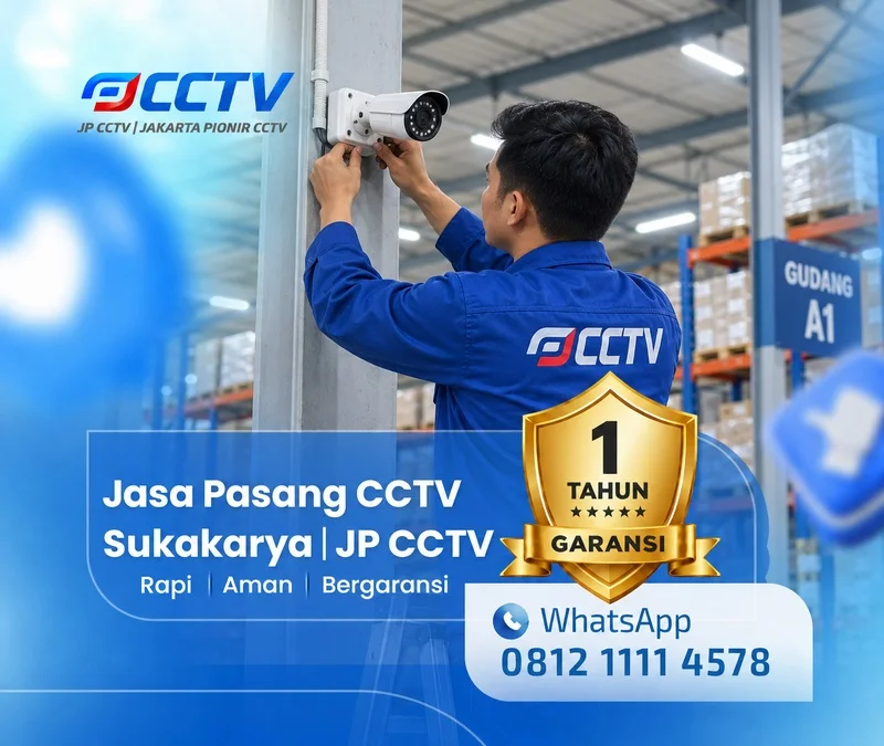 Hasil teknisi CCTV oleh JP CCTV di Sukakarya