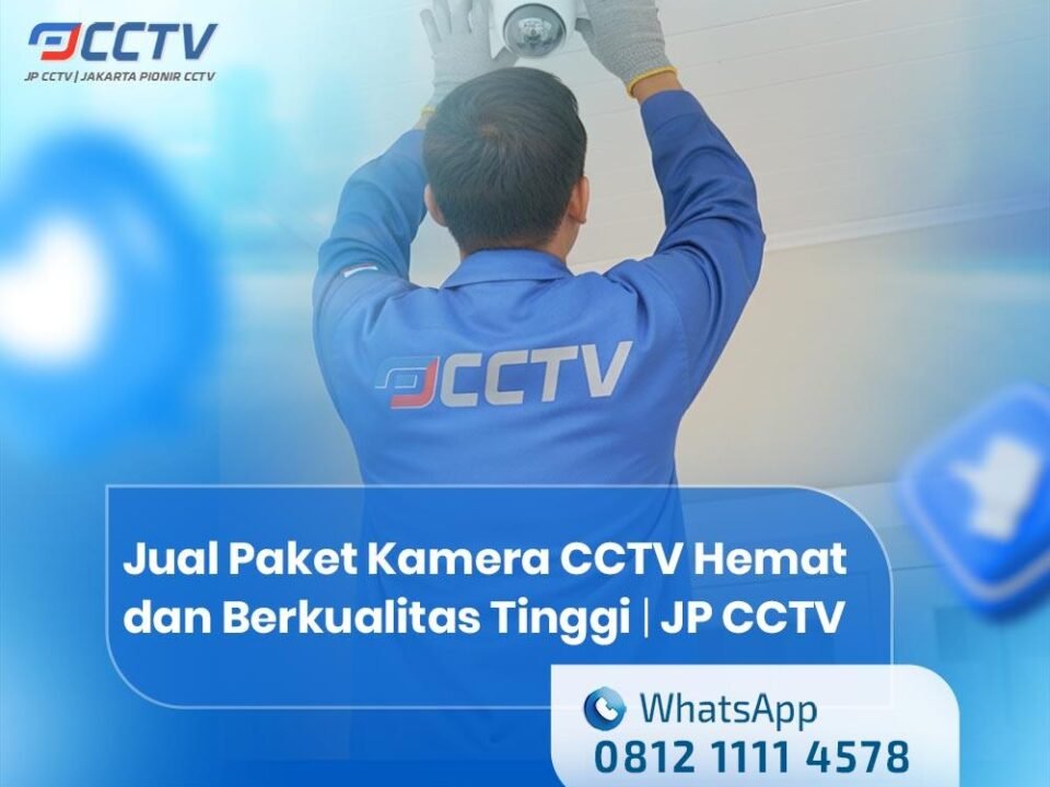 Jual Paket Kamera CCTV Hemat dan Berkualitas Tinggi