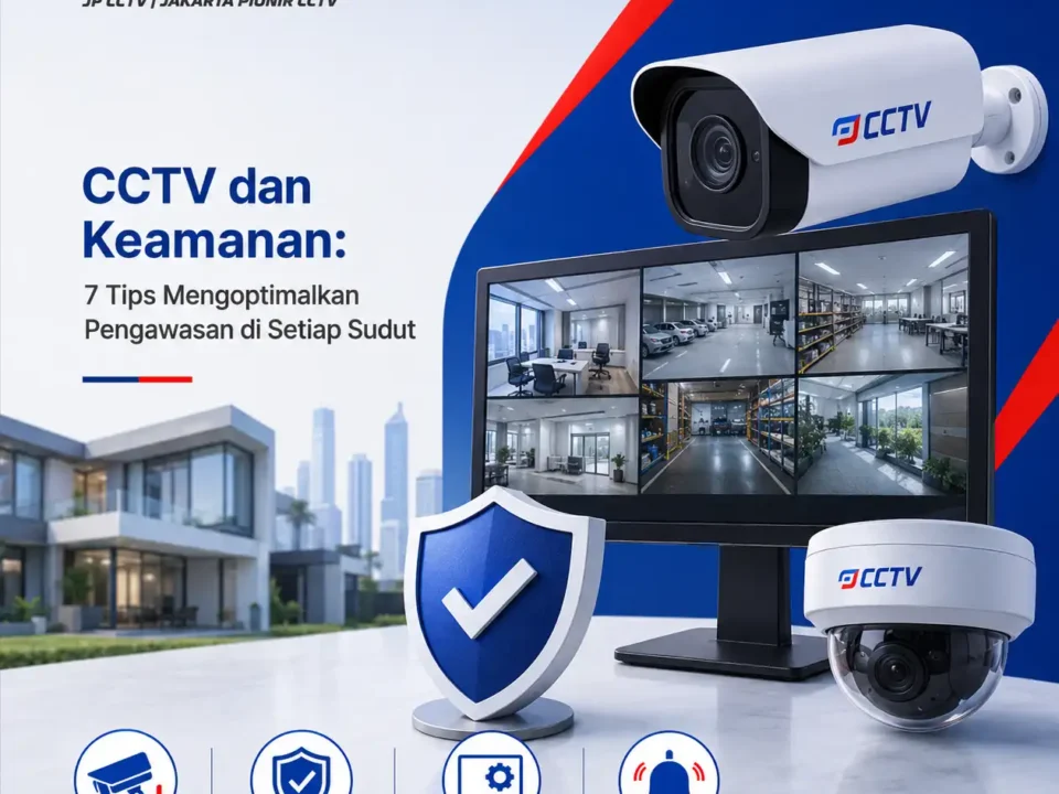 CCTV dan Keamanan JP CCTV dengan 7 tips mengoptimalkan pengawasan di setiap sudut