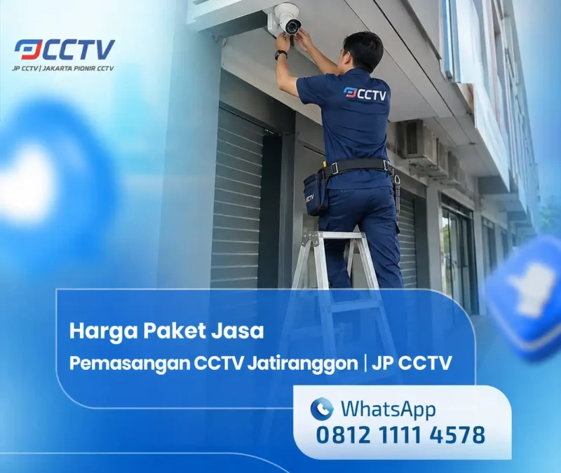 Harga paket jasa pemasangan CCTV Jatiranggon oleh teknisi JP CCTV di area ruko