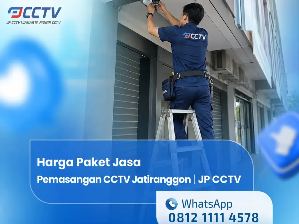 Harga paket jasa pemasangan CCTV Jatiranggon oleh teknisi JP CCTV di area ruko