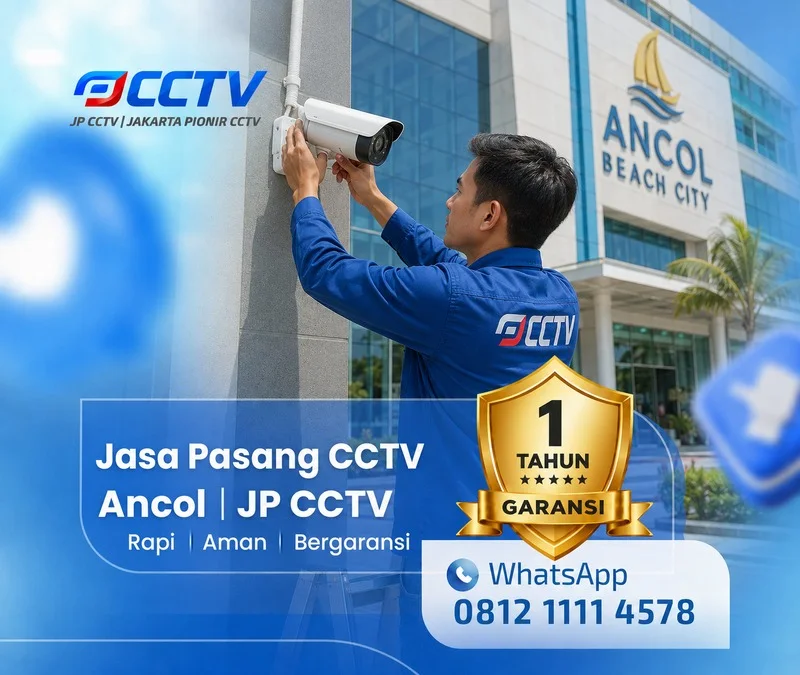 Dokumentasi teknisi CCTV JP CCTV di Ancol