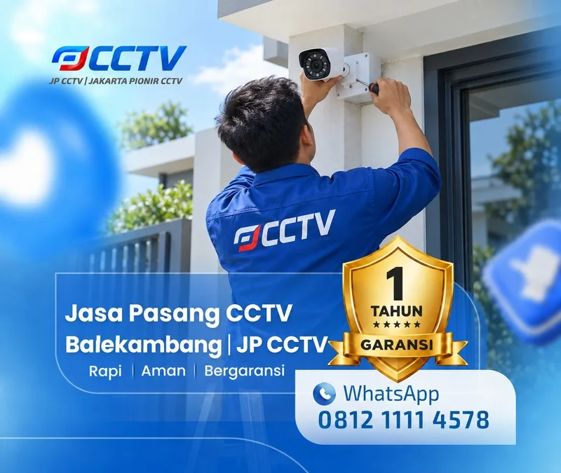 Solusi teknisi CCTV dari JP CCTV di Balekambang