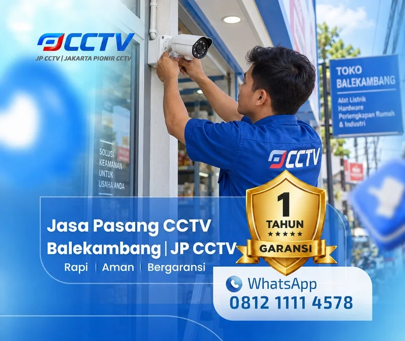 Dokumentasi teknisi CCTV JP CCTV di Balekambang