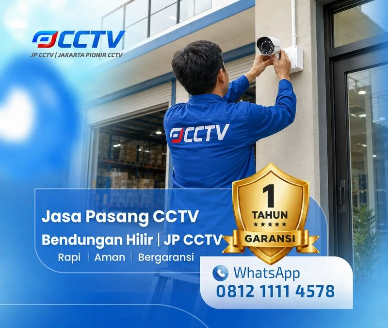 teknisi CCTV untuk kebutuhan keamanan di Bendungan Hilir