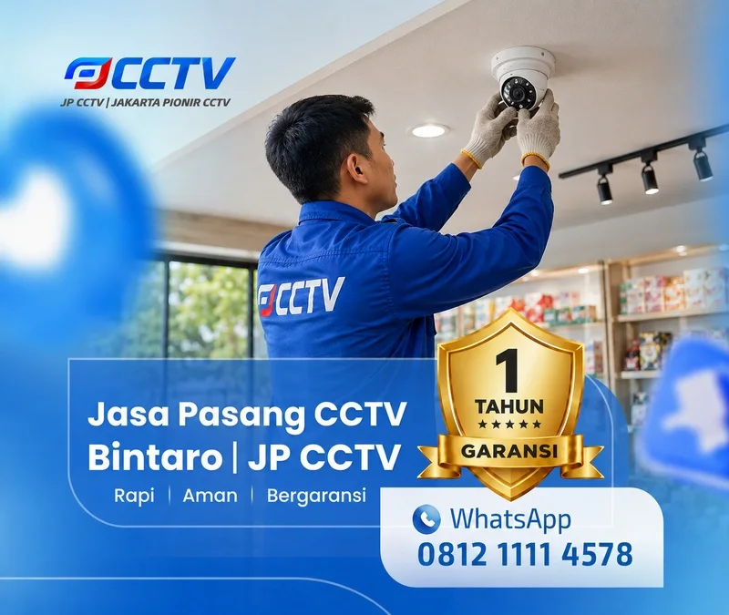 Hasil teknisi CCTV oleh JP CCTV di Bintaro