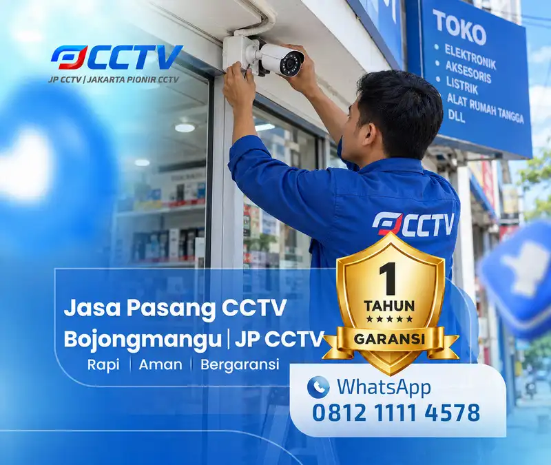 Dokumentasi lapangan teknisi CCTV JP CCTV di Bojongmangu