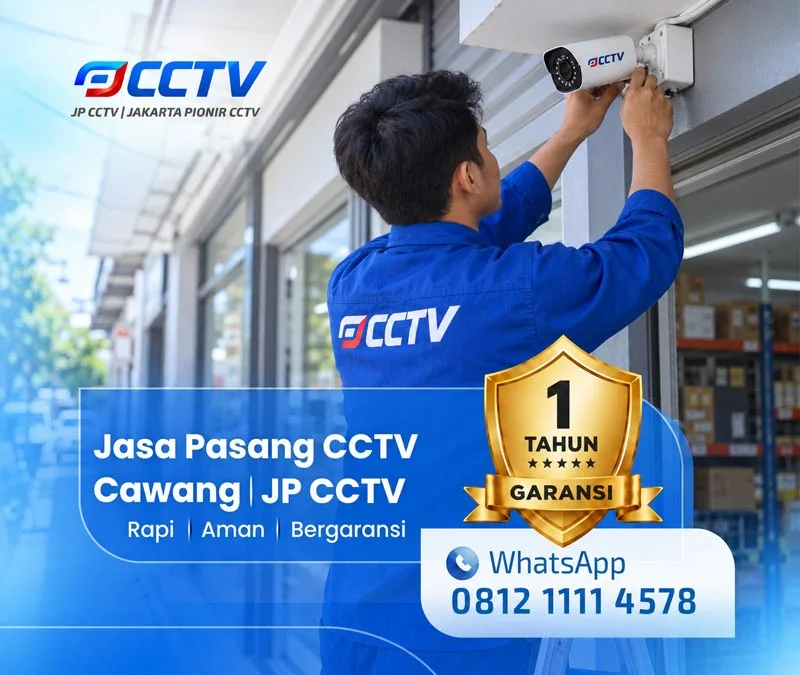 Hasil pemasangan CCTV oleh JP CCTV di Cawang