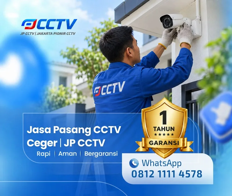 Dokumentasi teknisi CCTV JP CCTV di Ceger