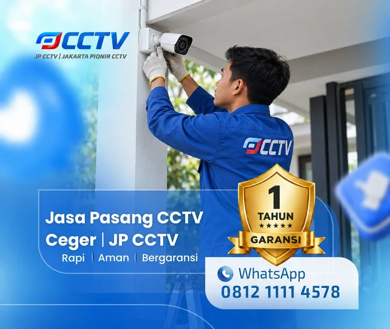 teknisi CCTV oleh tim JP CCTV di Ceger