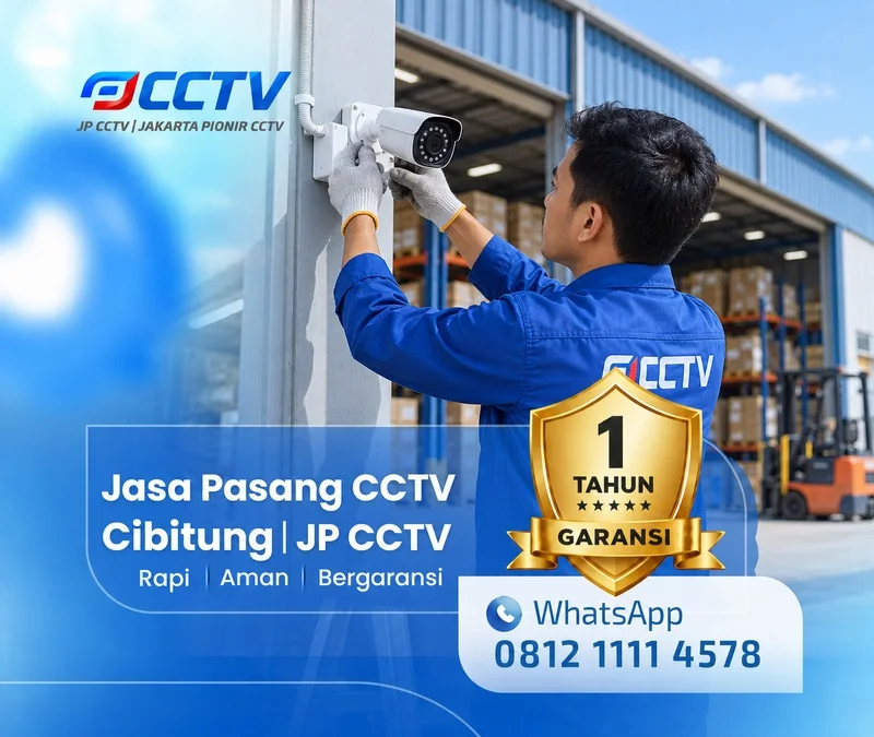 Dokumentasi teknisi CCTV JP CCTV di Cibitung