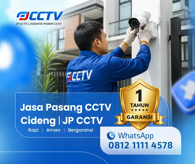 Dokumentasi teknisi CCTV JP CCTV di Cideng