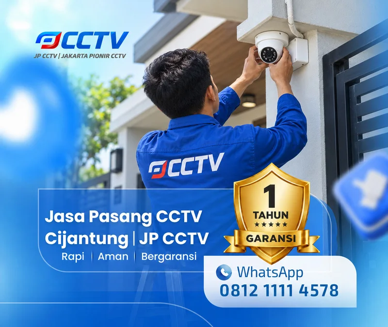 teknisi CCTV oleh tim JP CCTV di Cijantung