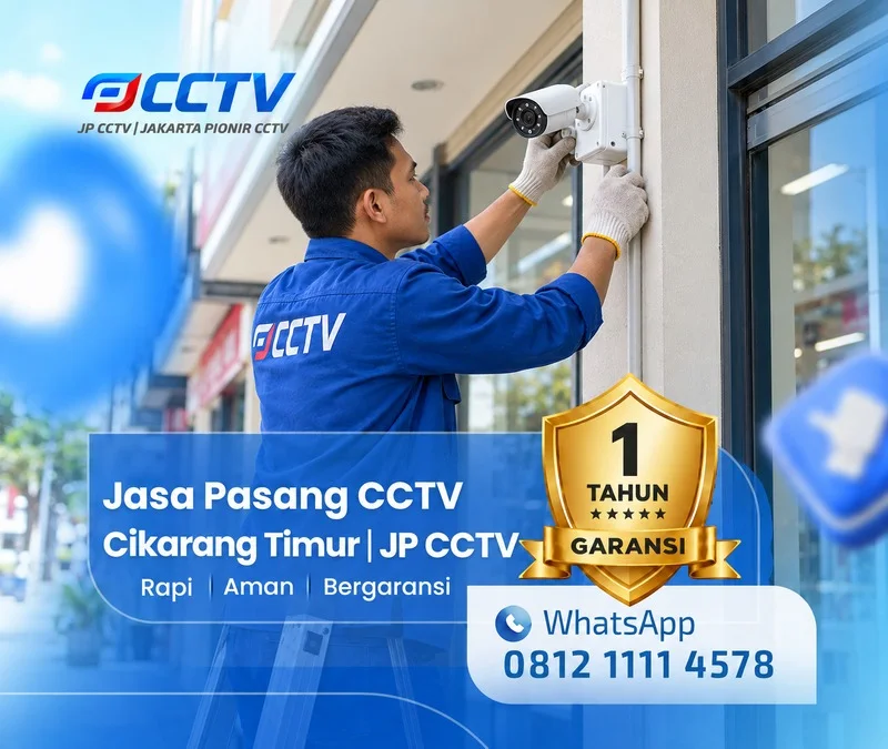 Hasil teknisi CCTV oleh JP CCTV di Cikarang Timur