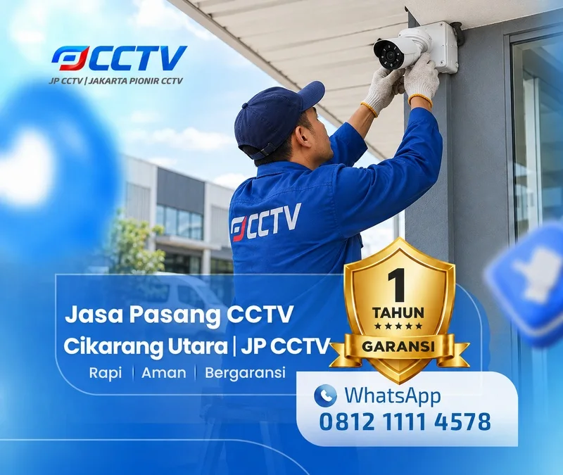 Solusi teknisi CCTV dari JP CCTV di Cikarang Utara