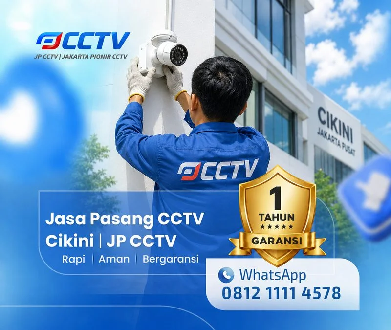 Hasil teknisi CCTV oleh JP CCTV di Cikini