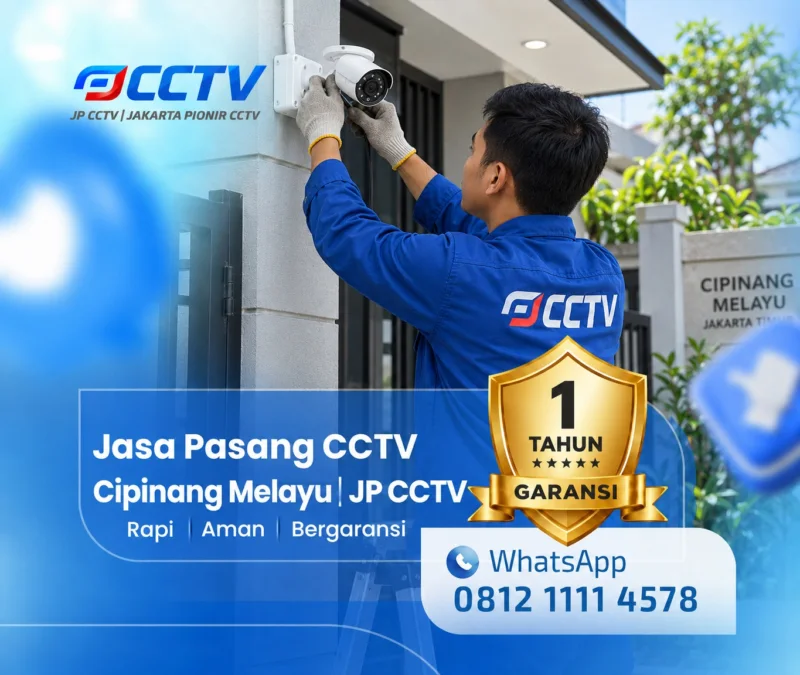 Dokumentasi teknisi CCTV JP CCTV di Cipinang Melayu