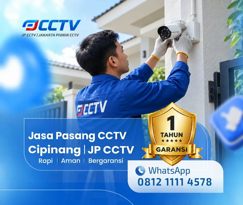 Dokumentasi lapangan teknisi CCTV JP CCTV di Cipinang