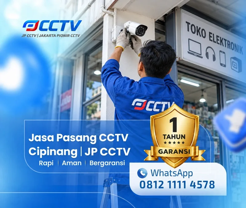 Dokumentasi teknisi CCTV JP CCTV di Cipinang