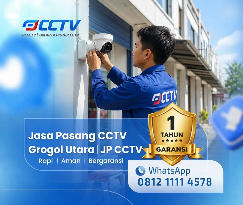Hasil teknisi CCTV oleh JP CCTV di Grogol Utara