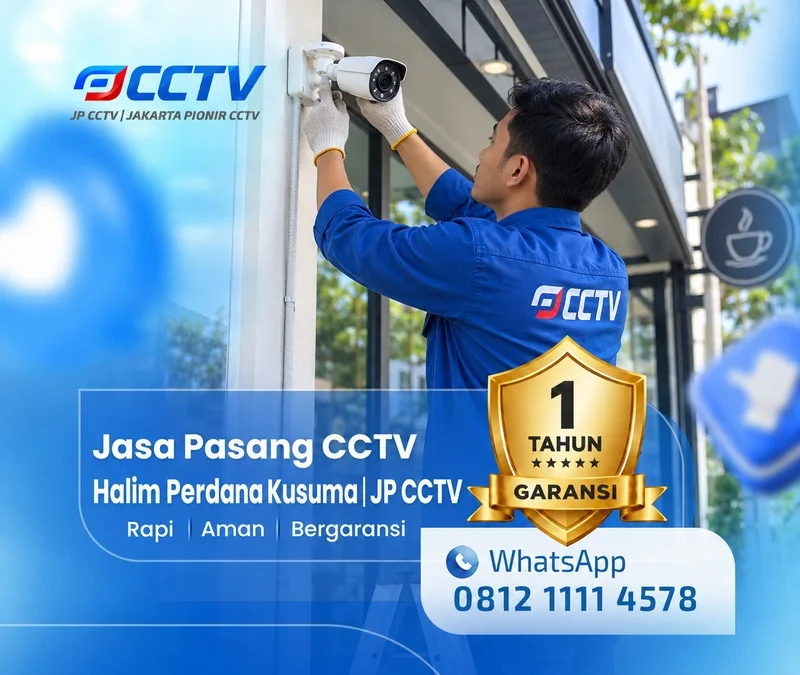 Hasil teknisi CCTV oleh JP CCTV di Halim Perdana Kusuma